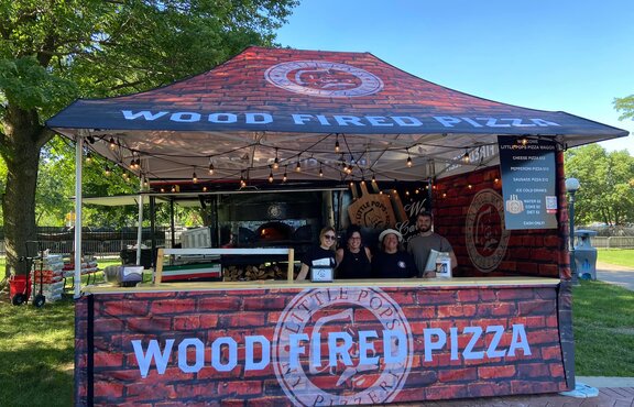 Folding gazebo 4,5x3 m