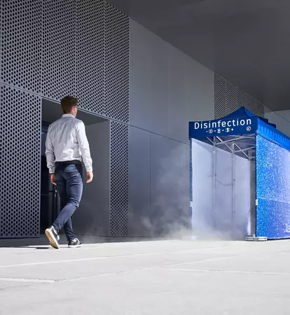 ▻ Disinfection Tunnel: Innovative & Efficient | Mastertent®