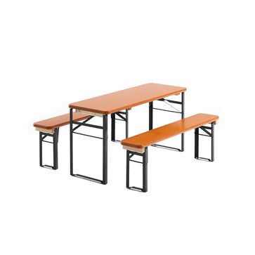 Little table and bench set for children