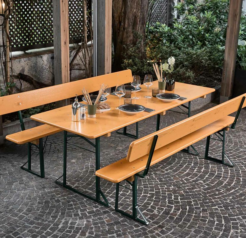 Authentic Biergarten Table & Bench Sets | Mastertent®