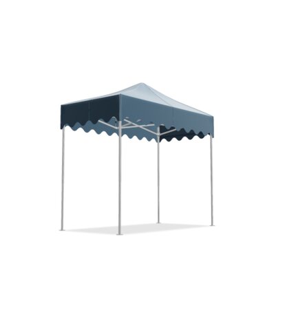 Gazebo pieghevole 1,5x3 m con tetto blu MASTERTENT