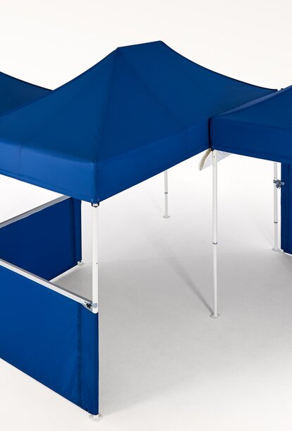 blau 3 Zeltwände - weitere Farben und Größen lieferbar Vispronet® Profi Faltpavillon/Faltzelt Basic 3 x 3 m 
