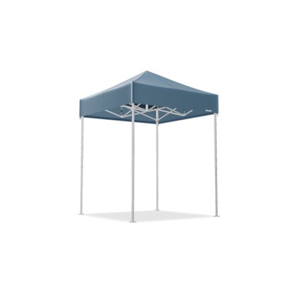 Pavilion pliabil 2x2 m cu acoperiș roșu de la Mastertent