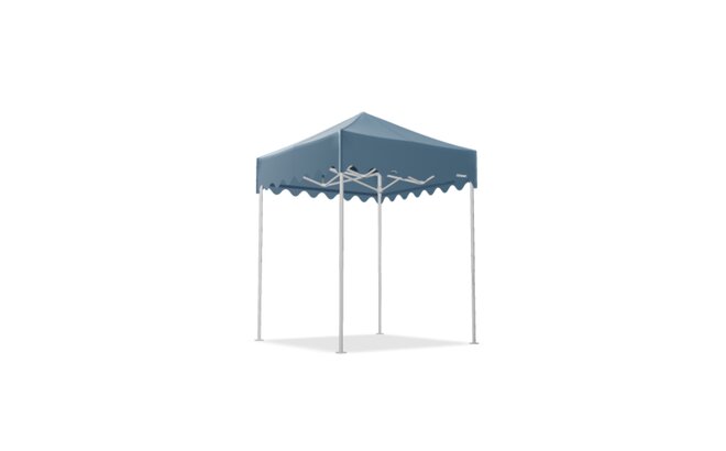 Gazebo 2x2 m with blue roof from MASTERTENT 