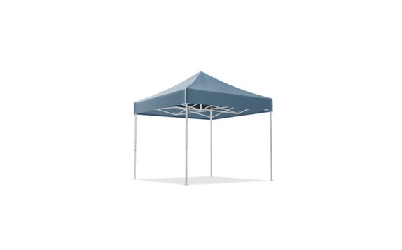 Blauer Faltpavillon 3x3 m.