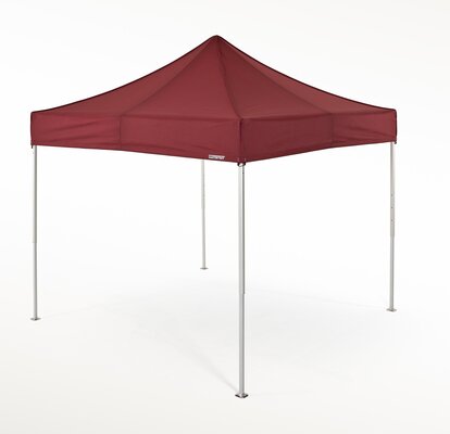 Gazebo pieghevole 3x3 m in rosso della serie 2 di Mastertent.