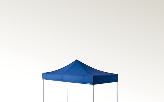 Faltpavillon 4x2 m mit blauem Dach von MASTERTENT