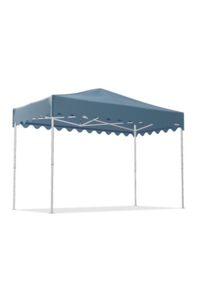 Gazebo 4x2 m with blue roof from MASTERTENT 