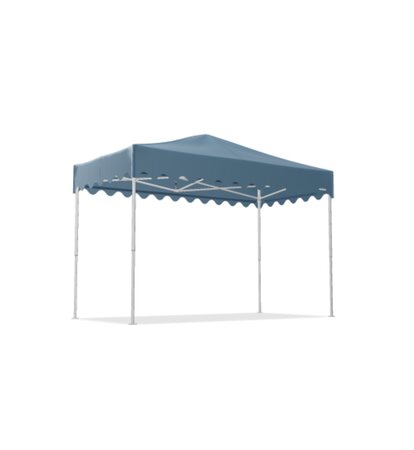 Faltpavillon 4x2m mit blauem Dach von MASTERTENT