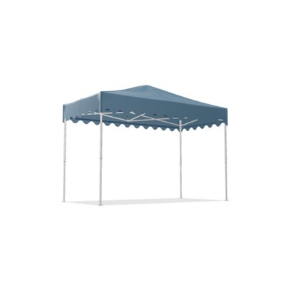 Faltpavillon 4x2m mit blauem Dach von MASTERTENT