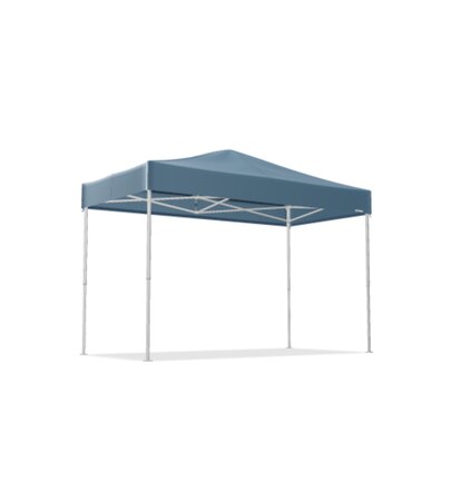 Carpa California 2,4x2,4m de aluminio plegable Azul Jardín, playa, campo