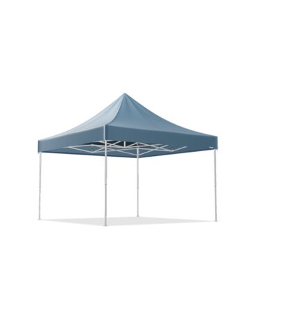 Gazebo pieghevole 4x4m con tetto blu MASTERTENT