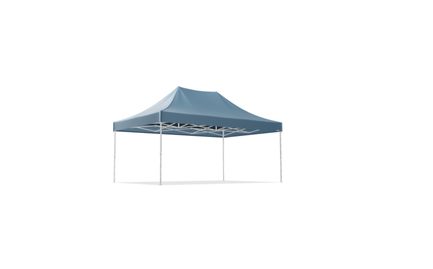 Gazebo 6x4 m with blue roof from MASTERTENT 