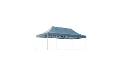 Gazebo 8x4 m with blue roof from MASTERTENT