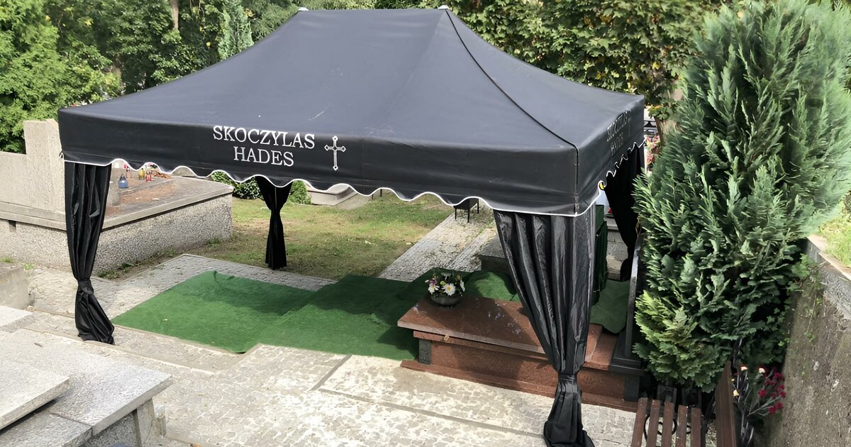 Professional Funeral Tent - Stable & Waterproof