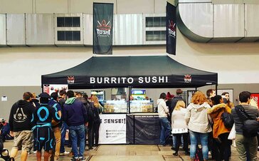Gazebo 6x3 Burrito Sushi
