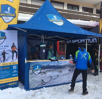 Gazebo 3x3 Epic Ski Tour