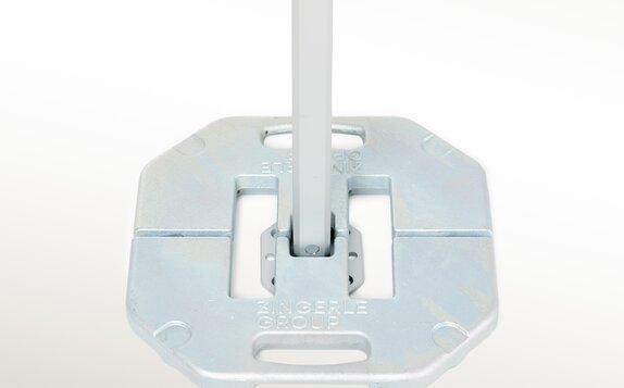 Cast iron weights for gazebo fastening 10 kg.
