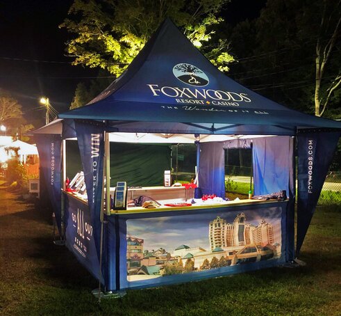 Canopy Tent Lighting Dimmable and LED Mastertent