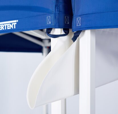 Gazebo rain gutter